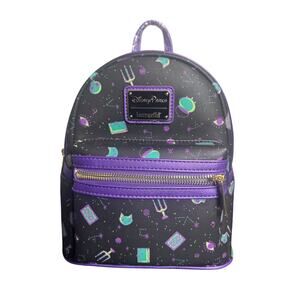 Loungefly Disney Parks Hocus Pocus All Over Print Sanderson Mini Backpack NWT